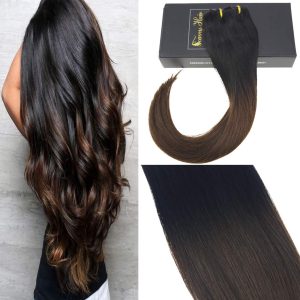 Estensioni al metro Deluxe Ombre #1B #7