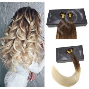 Extensii cheratina Diamond Ombre #5 #60