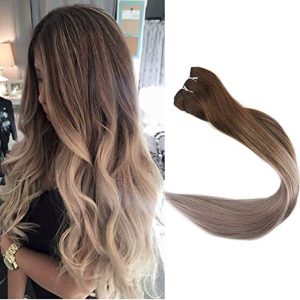 Estensioni al metro Deluxe Ombre #9 Grigio Chiaro