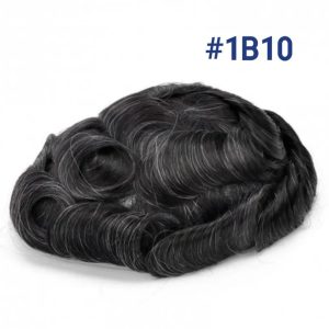 Parrucca per uomo Nero Naturale