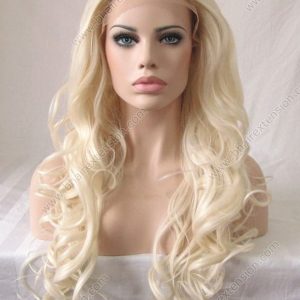 Parrucca in Capelli Naturali Chiaro Biondo