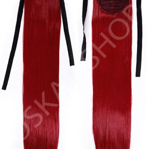 Coda di capelli sintetici Rosso