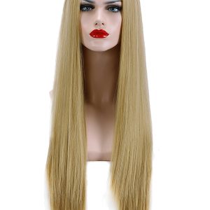 Semiparrucche di capelli naturali U Parte Biondo Miele Liscio