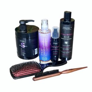 Set Completo di Cura per Estensioni Capelli