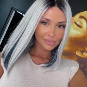 Parrucca Angel Grey Balayage