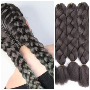 Estensioni per intrecci Grigio Intenso