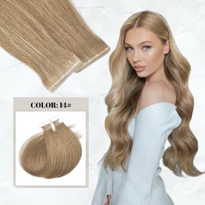 Estensioni Invisible Tape #14 Biondo Sabbia