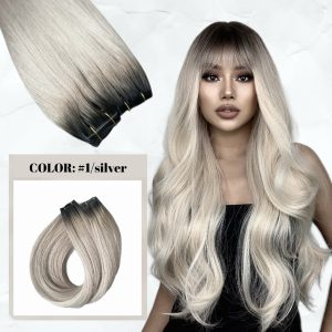 Estensioni Invisible Tape Ombre #1/ Argento