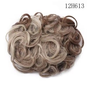 Chignon di volume Biondo con Meches #12/#613