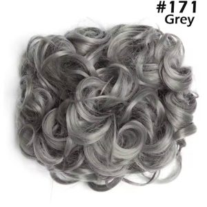 Chignon di volume Grigio