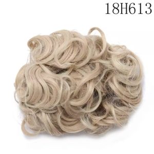 Chignon di volume Biondo con Meches #18/#613